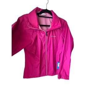 Columbia Pink Rain Jacket
